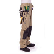 DNC Workwear Duratex Cotton Duck Weave Tradies Cargo Pants with twin holster tool pocket - knee pads not included Product Code: 3337