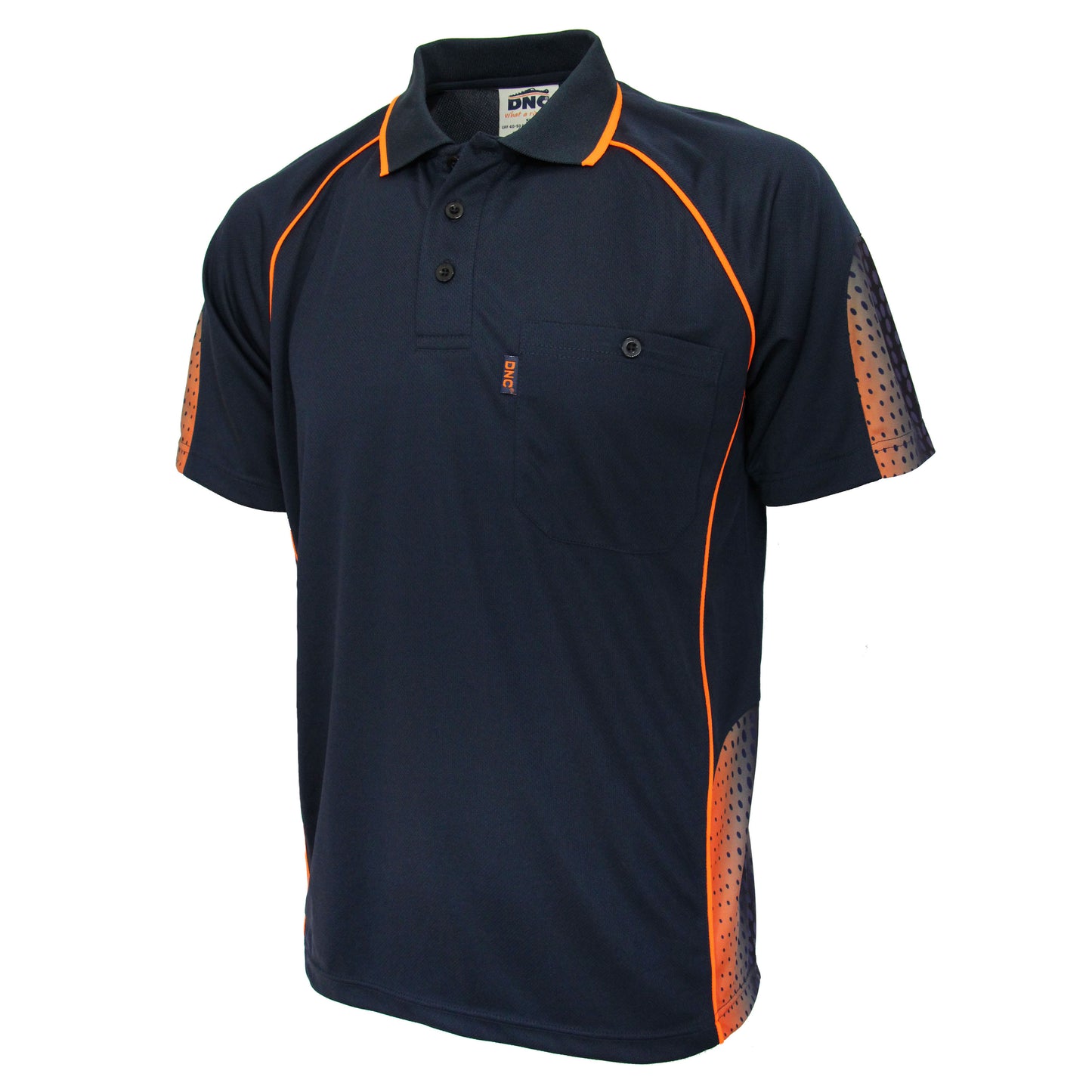 Unisex GALAXY Sublimated Polo DNC Work Wear Hi-Vis Clothing Product Code: 5218