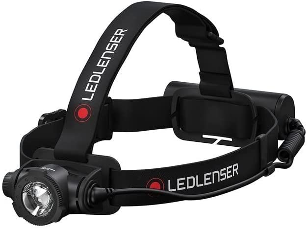 Ledlenser - H7R Core Rechargeable Headlamp, 1000 Lumens, Advanced Focus System, Magnetic Charging, Dust and Water Protection, 130 Degree Headlamp Rotation