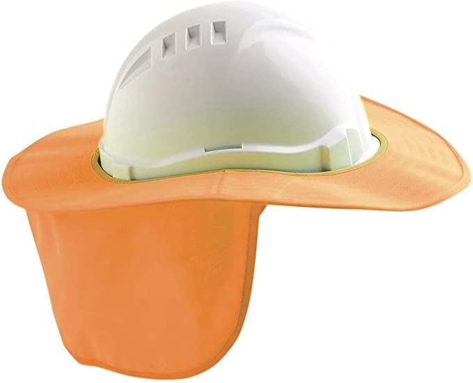 Pro Choice Safety Gear shade halo v6 & v9 hard hat brim - plastic & polyester fluro orange Brand: Prochoice