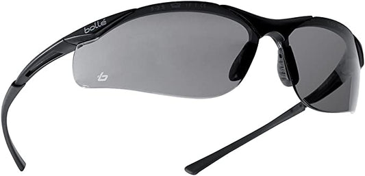 Bollé Safety 253-CT-40045 Contour Safety Eyewear with Semi-Rimless Nylon Frame and Smoke Anti-Fog Lens Brand: Bollé Safety
