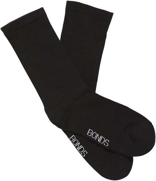 Bonds Women's Cotton Blend Very Comfy Fine Socks (2 Pack)