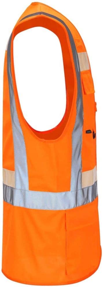 Portwest mens G456 Glowtex Ezee Zip Executive Vest