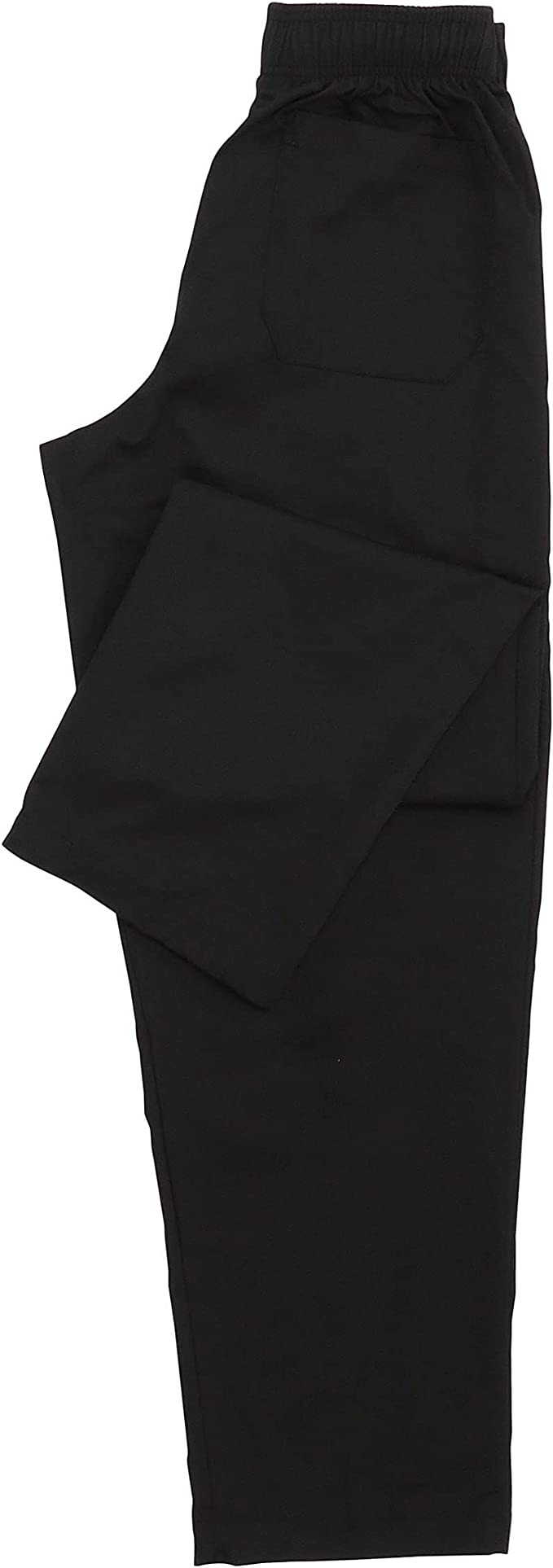 Chef Works Men and Women Essential Baggy Chef Pant with Zipper Fly