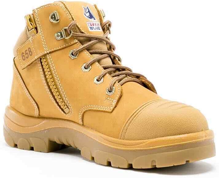 Steel Blue Parkes Zip Scuff Cap Work Boot Safety Work Boots