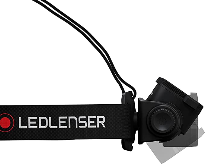 Ledlenser - H7R Core Rechargeable Headlamp, 1000 Lumens, Advanced Focus System, Magnetic Charging, Dust and Water Protection, 130 Degree Headlamp Rotation