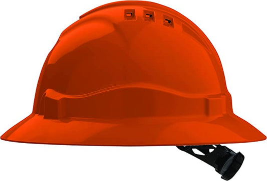 Pro Choice Safety Gear v6 hard hat vented full brim ratchet harness - orange Brand: Prochoice