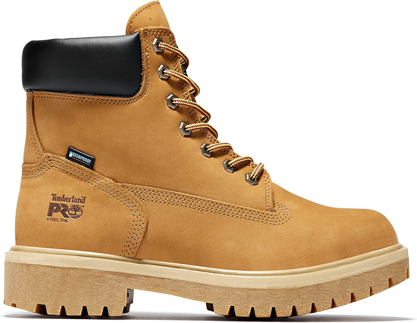 Timberland Men's 6 Inch Basic Waterproof Boots with Padded Collar